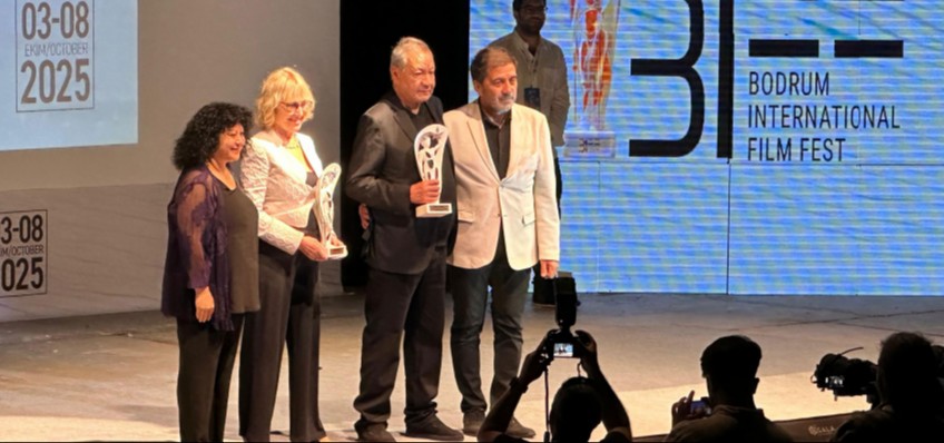 BODRUM FLM FESTVAL'NDE ONUR DLLER TONY GATLF VE HLYA UANSUYA VERLD